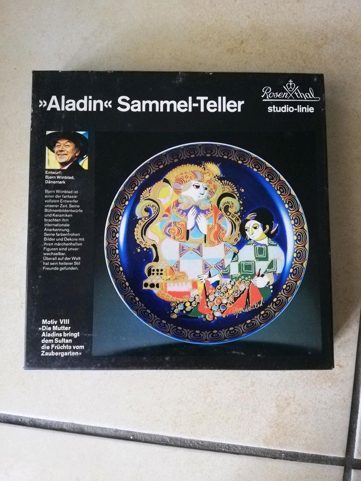 Sammel-Teller "Aladin" in Reinbek
