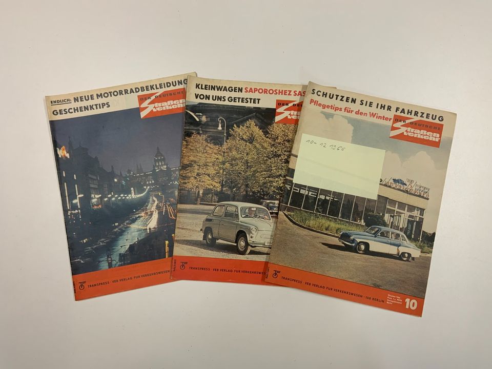 Der Deutsche Straßenverkehr Zeitschrift DDR 203 Hefte in Frankfurt (Oder)