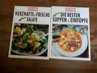 2 Rezeptbücher essen und trinken, Salate, Suppen und Eintöpfe Sachsen-Anhalt - Naumburg (Saale) Vorschau