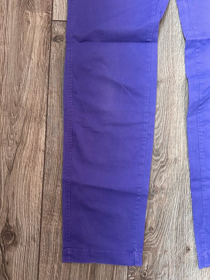 H&M Chino Hose Lila Gr. 38 in Mölln