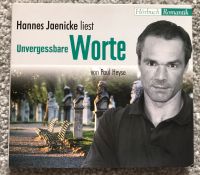 Hannes Jaenicke: liest „unvergessene Worte“ von Paul Heyse Niedersachsen - Seelze Vorschau