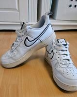 Nike Air Force 1 Low Weiß Schwarz Umriss Swoosh Hannover - Ricklingen Vorschau