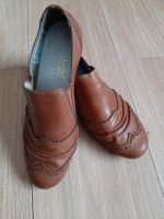 Damenschuhe Pumps Gr. 36 Leder braun Hessen - Mittenaar Vorschau