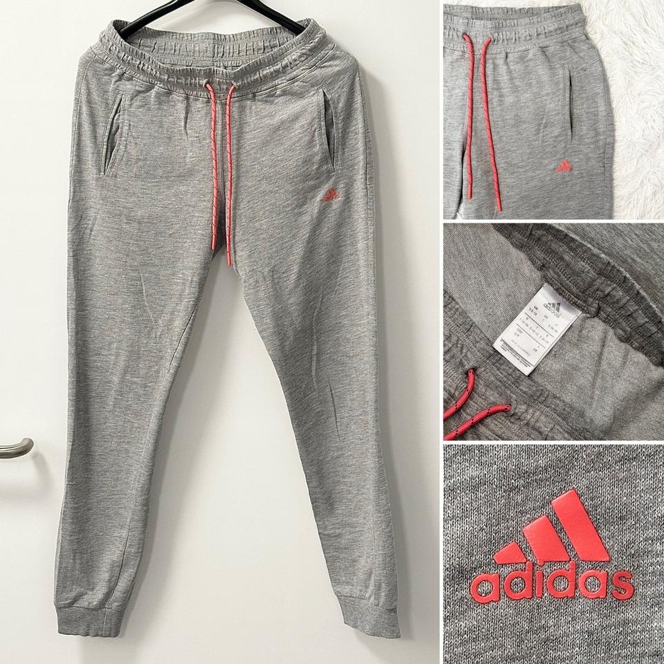 ADIDAS Original Damen Grau Sporthose Hose Sport Baumwolle Pink in Berlin