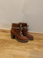 Braune Boots / Stiefeletten, Größe 39 in sehr gutem Zustand Niedersachsen - Hage Vorschau