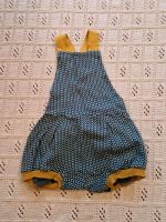 Handmade Romper Jumpsuit Latzhose kurze Hose Retro 80/86 Bayern - Höhenberg i. T. Vorschau