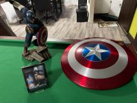 Captain America 1/4 Sideshow + Schild und DVD Niedersachsen - Bodenfelde Vorschau