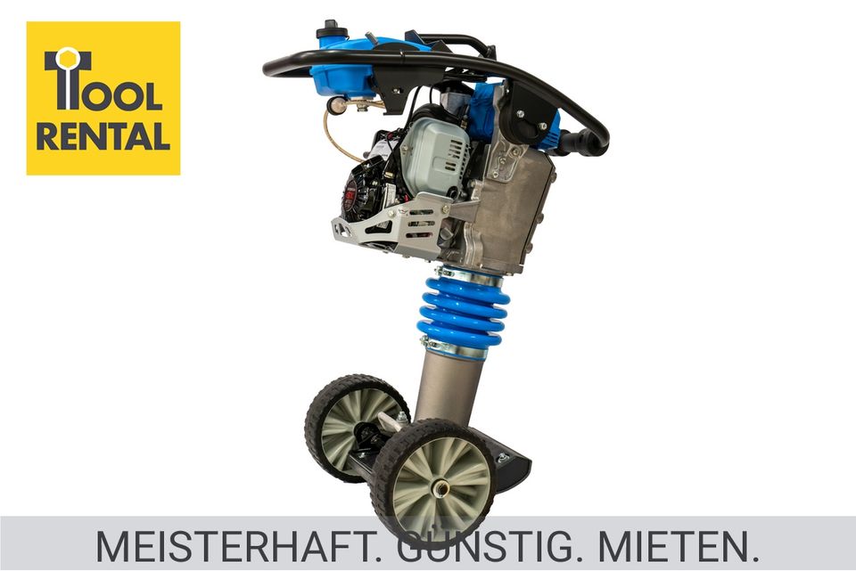 Grabenstampfer Vibrationsstampfer Rüttelstampfer Frosch mieten in Mettmann