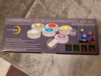Farbwechsel LED Spots Beleuchtung mit Fernbedienung Sachsen - Dohna Vorschau