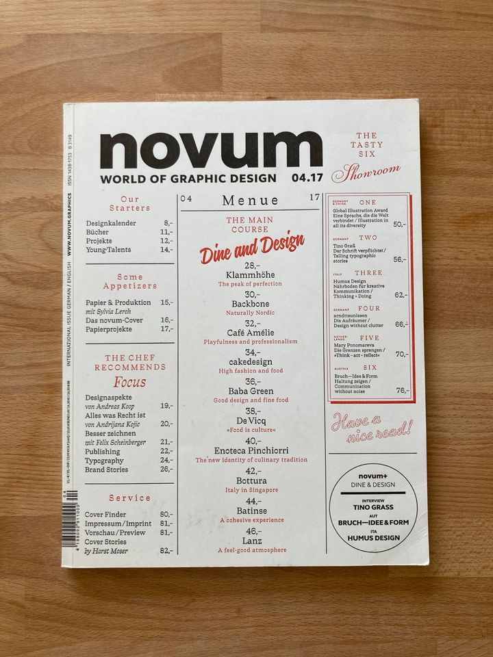 „Novum“ Grafikmagazin 16x in Hamburg