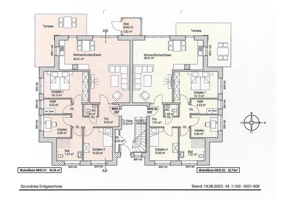 Großzügige 4- Zimmer Eigentumswohnung im Erdgeschoss (Nr. 2) in zentrumsnaher Wohnlage von Diepholz! in Diepholz