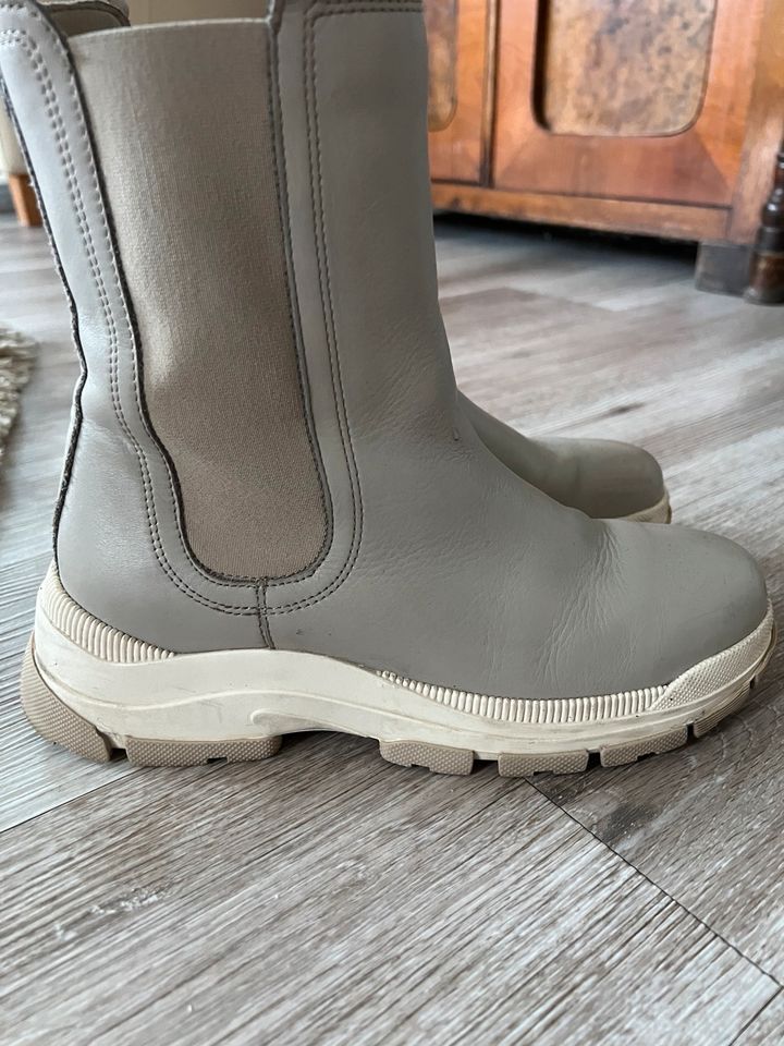 Marc O Polo Stiefeletten beige Gr. 40 ✅✅ in Brandenburg an der Havel