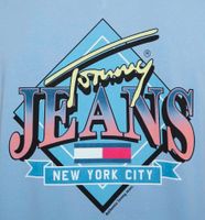 NEU! Tommy Jeans Diamond Back Logo Shirt 2XL XXL hellblau blue Sachsen - Haselbachtal Vorschau