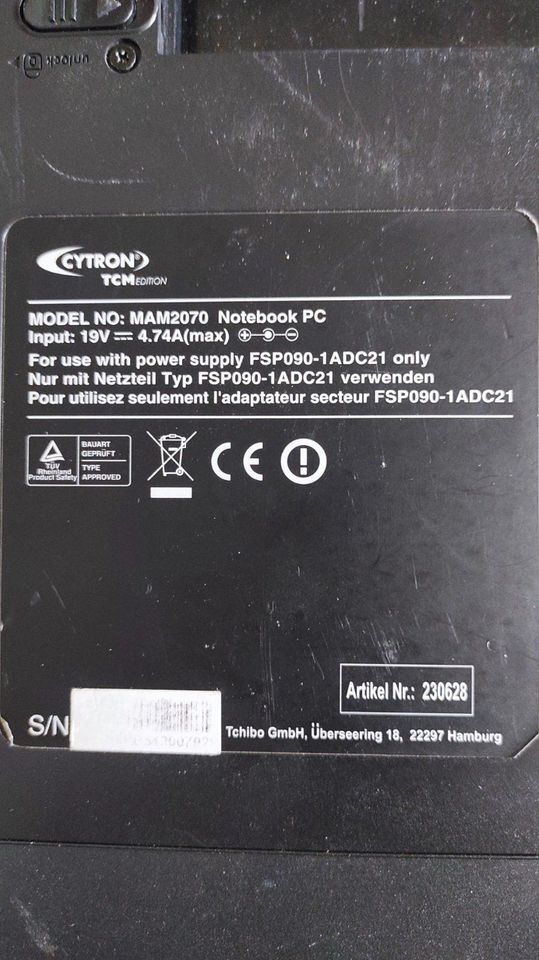 notebook Laptop CYTRON TCM edition defekt in Augsburg