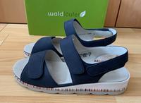 Waldläufer Leder Sandalen K-Nelly Dunkelblau Gr. 42 8 Weite K Rheinland-Pfalz - Ingelheim am Rhein Vorschau
