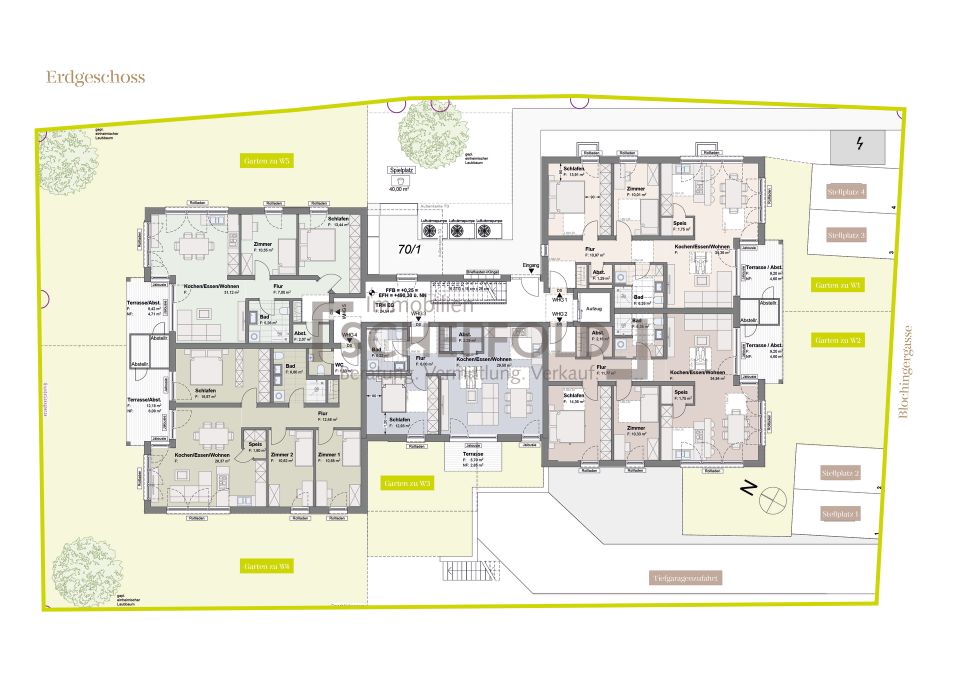 Durchdacht! Barrierefreie 3,5-Zimmer-Eigentumswohnung mit Gartenanteil in Ehingen (Donau)