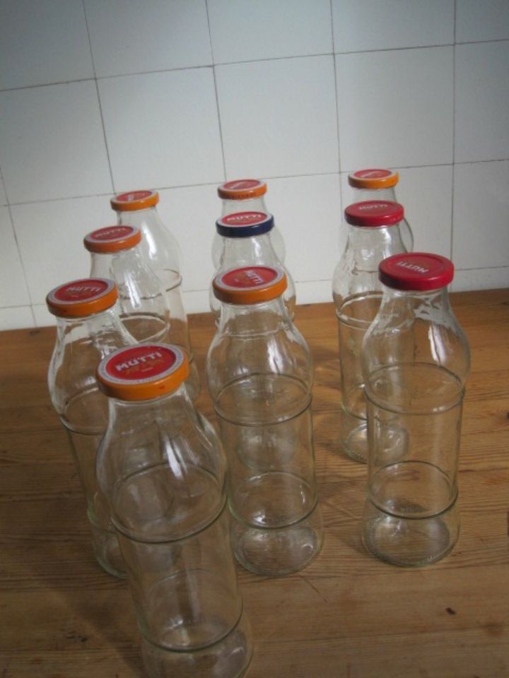 10 Saftflaschen Ketchup Suppe Mutti DIY Upcycling Twist-Off 850ml in Hamburg