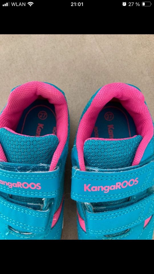 Sportschuhe Kangaroos Türkis rosa 27 in Berlin