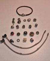 3 Pandora Armbänder mit 19 Charms Silber 925 Schleswig-Holstein - Oststeinbek Vorschau