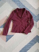 Blazer, Jacke/Strickjacke, weinrot, Sweatstoff Berlin - Spandau Vorschau