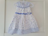 Kleid festlich babyclub Mädchen Gr. 86 - blau weiß mit Blüten Rostock - Stadtmitte Vorschau