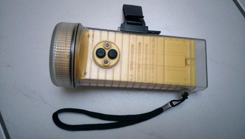 Solar-Taschenlampe, Outdoor, Camping TOP,, Retro, Oldie 80-90er in Baden-Baden