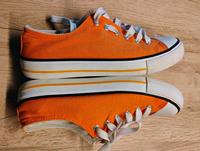 WIE NEU! Orange Unisex-Sneaker Schuhe Canvas, Gr. 38 Hessen - Weiterstadt Vorschau