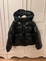 Jacke crop Lackleder vinyl Kapuze glänzend xs-s Winterjacke Essen - Essen-Kettwig Vorschau