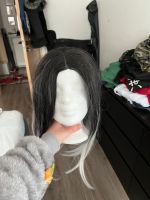 Schwarz Graue Ombré Perücke Wig Cosplay Sachsen-Anhalt - Hohe Börde Vorschau