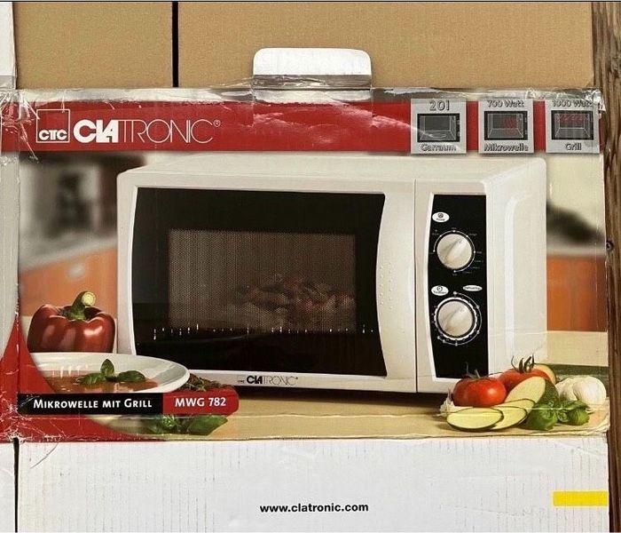 Mikrowelle mit Grill *Clatronic* in Sachsen-Anhalt - Querfurt |  Haushaltskleingeräte gebraucht kaufen | eBay Kleinanzeigen ist jetzt  Kleinanzeigen