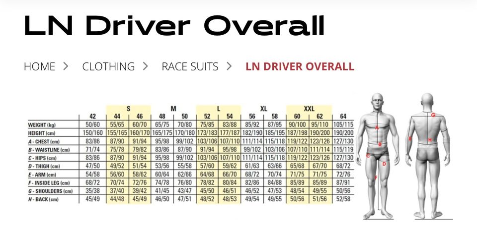 LN LANDO NORRIS OMP KARTANZUG/KARTOVERALL/RENNANZUG in Gr. 44 - in Freiberg