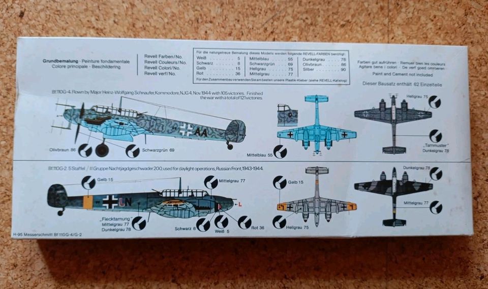 VINTAGE Messerschmitt Bf 110 G-4/G-2 in Wertingen