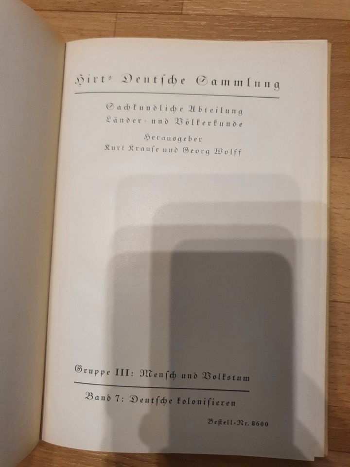 Buch Hirts Deutsche Sammlung Band 7 Deutsche kolonisieren in Halle