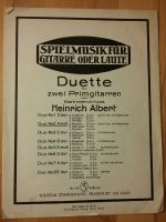 Noten für Gitarre  und Laute Duette für  2 Primgitarren Baden-Württemberg - Sinsheim Vorschau