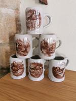 6 Bierkrüge Keramik sb-Handarbeit Jagd Wild Jäger DDR beer mug Dresden - Seidnitz/Dobritz Vorschau