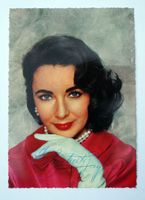 Elizabeth Taylor Autogramm original signierte Autogramm-Karte Neuhausen-Nymphenburg - Neuhausen Vorschau