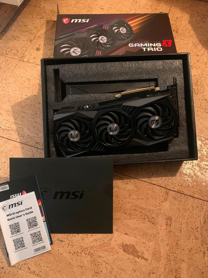 MSI RTX 3060ti Gaming X Trio non LHR in Stuttgart