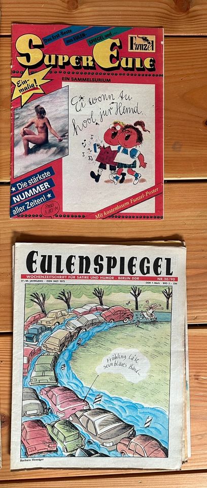 Zeitschriften Eulenspiegel in Klostermansfeld