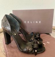 CELINE Sandalette High Heels Pumps Open Toe  38,5 (39) schwarz ⭐️ Hessen - Eschwege Vorschau