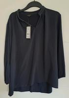 More&More, Bluse, Materialmix, Gr. 46 , blau, Basic Hessen - Neuhof Vorschau