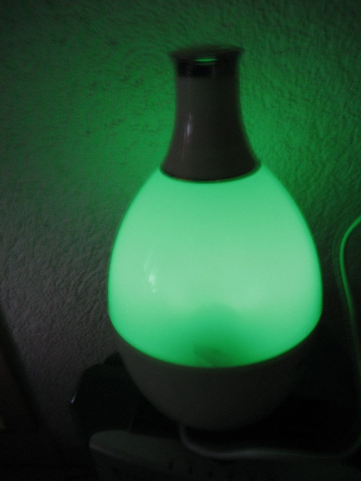 Luftbefeuchter Duftlampe Humidifier integriertes LED-Licht NP 139 in Birkenheide