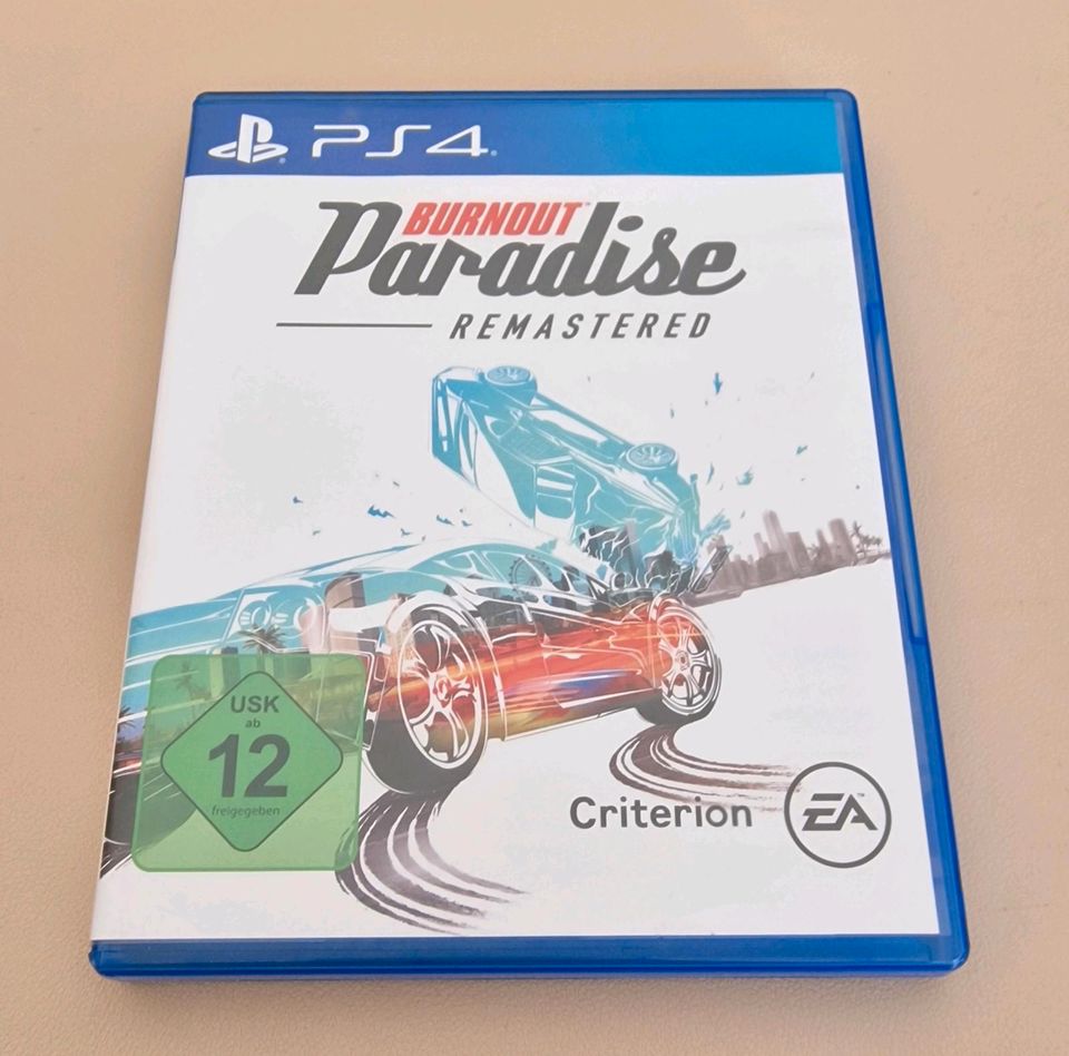 PS4 SPIEL BURNOUT PARADISE REMASTERED , PLAYSTATION 4 in Jena