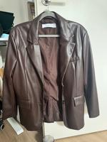 Bershka Kunstleder Blazer braun Nordrhein-Westfalen - Porta Westfalica Vorschau