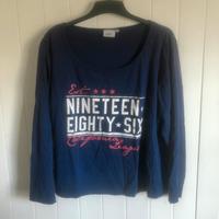 Langarm Shirt top blau bpc Bon Prix Collection 44/46 Bayern - Türkheim Vorschau