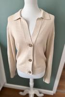 Marc O‘Polo Leinen Strickjacke beige XS S Hessen - Bad Nauheim Vorschau