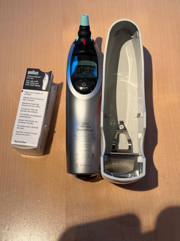 Braun Fieberthermometer ThermoScan Pro 4000 in Postbauer-Heng