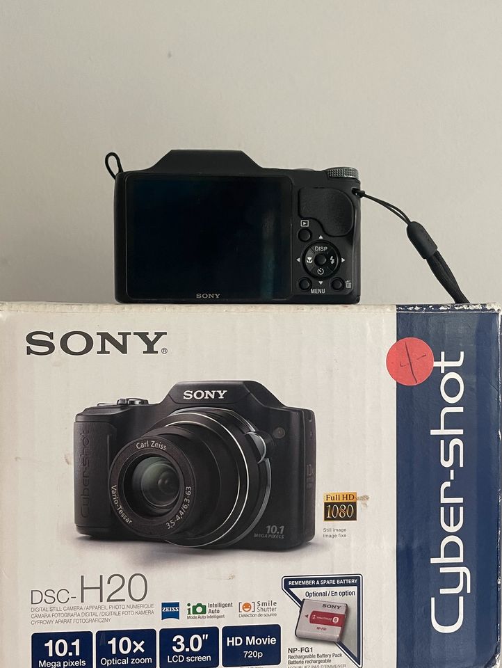 Sony Cyber-Shot DSC-H20 | 10,1-MP Digitalkamera - Schwarz in Weiden (Oberpfalz)