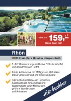 Rhön | Rhön Park Aktiv Resort in Hausen-Roth | 4 Tage mit HP Dresden - Pieschen Vorschau