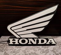 Honda | Logo | Motorrad | Lampe | Deko | beleuchtet | Geschenk Nordrhein-Westfalen - Winterberg Vorschau