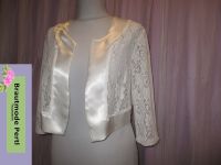 Braut Bolero, Spitze, Ivory, Gr. 52 Bayern - Traunstein Vorschau